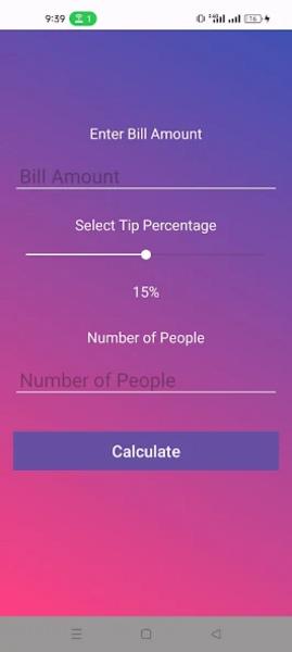 Tip Calculator Screenshot 2