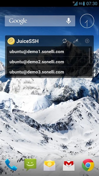 JuiceSSH - SSH Client应用截图第1张