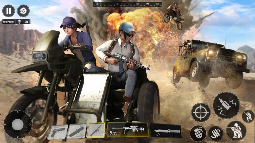Battle Shooting FPS Gun Games 스크린샷 0