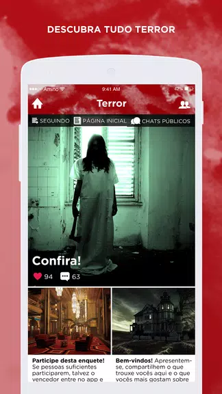 Terror Amino em Português Captura de tela 1
