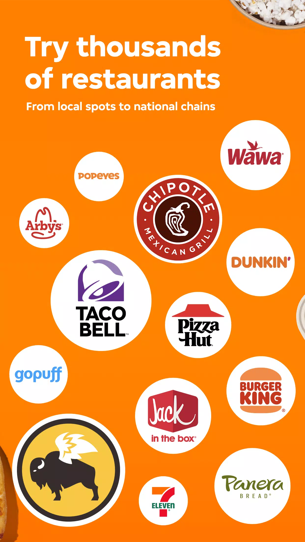 Grubhub: Food Delivery Captura de tela 2
