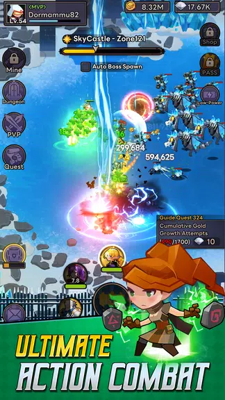 Self-Service Knight : idle RPG Tangkapan skrin 1