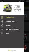 Ryobi™ GenControl™ Tangkapan skrin 3