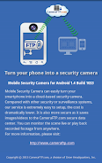 Mobile Security Camera (FTP) ภาพหน้าจอ 0