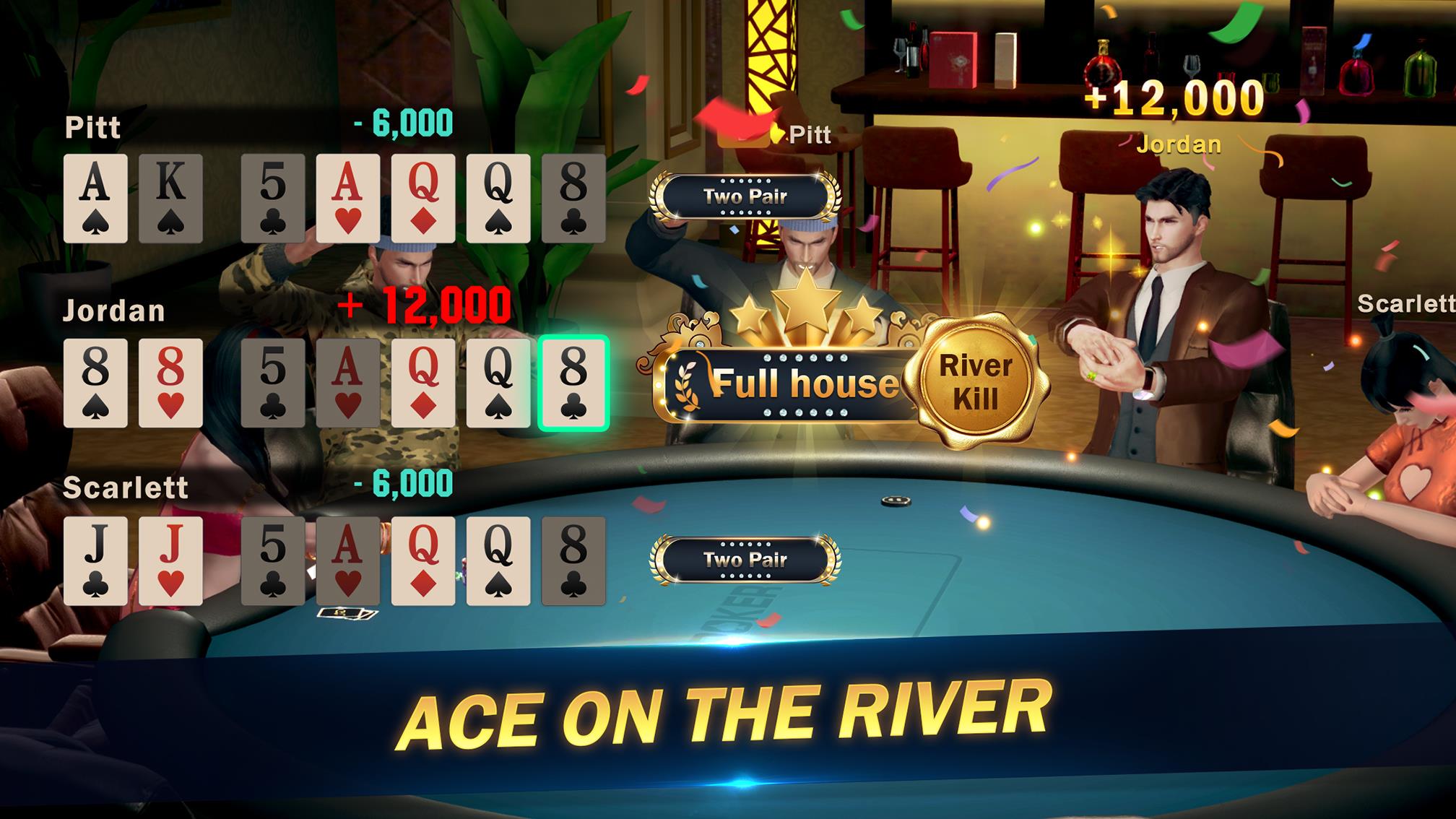 Hi Poker 3D:Texas Holdem Captura de tela 0