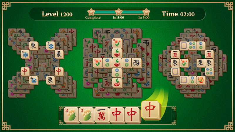 Mahjong Classic: 3 Tiles Tangkapan skrin 2