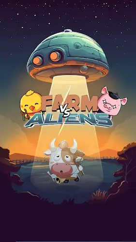 Farm Vs Aliens - Merge TD Ekran Görüntüsü 0