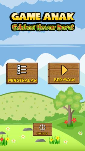 Game Anak Edukasi Hewan Darat Captura de pantalla 0
