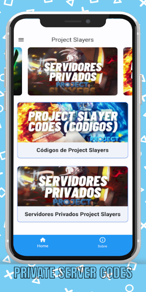 Project Slayers Codes Privados Captura de pantalla 2