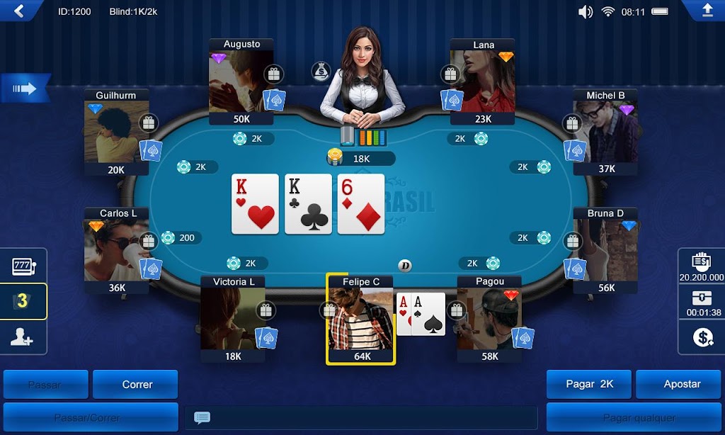 Poker Brasil HD應用截圖第1張