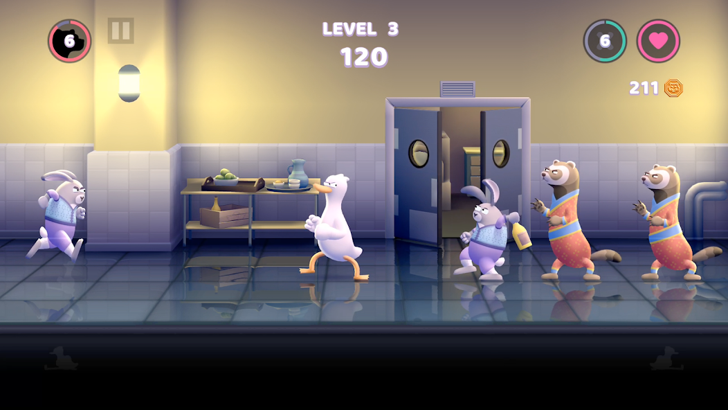 Punch Kick Duck Mod Capture d'écran 2