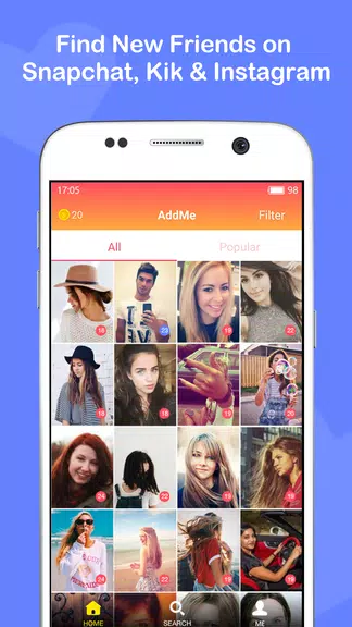 Add Friends for Snapchat, Kik Screenshot 0