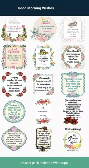Christian Stickers Zrzut ekranu 1