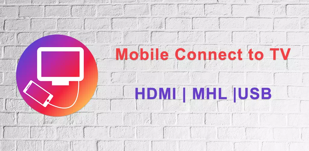 Mobile Connect to TV USB HDMI Tangkapan skrin 0