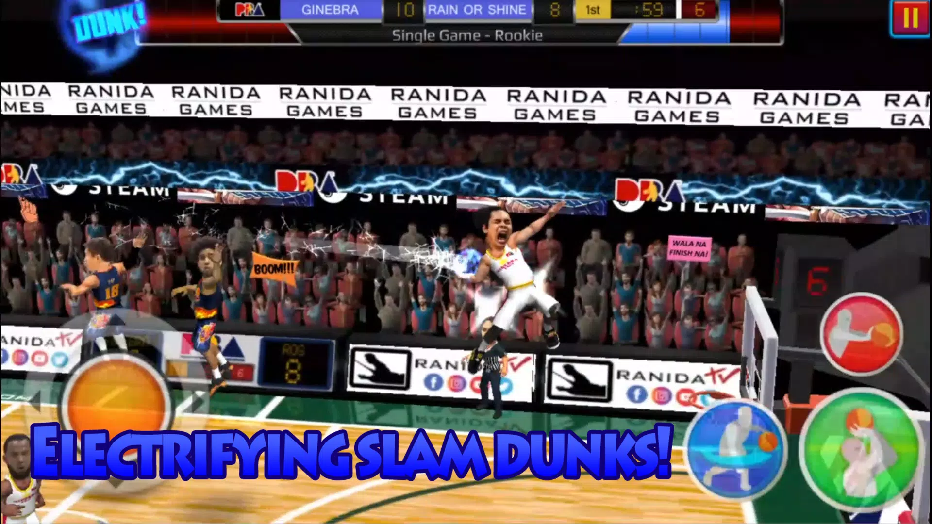 Basketball Slam! Ảnh chụp màn hình 1