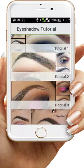 Eyeshadow Tutorial Captura de tela 0