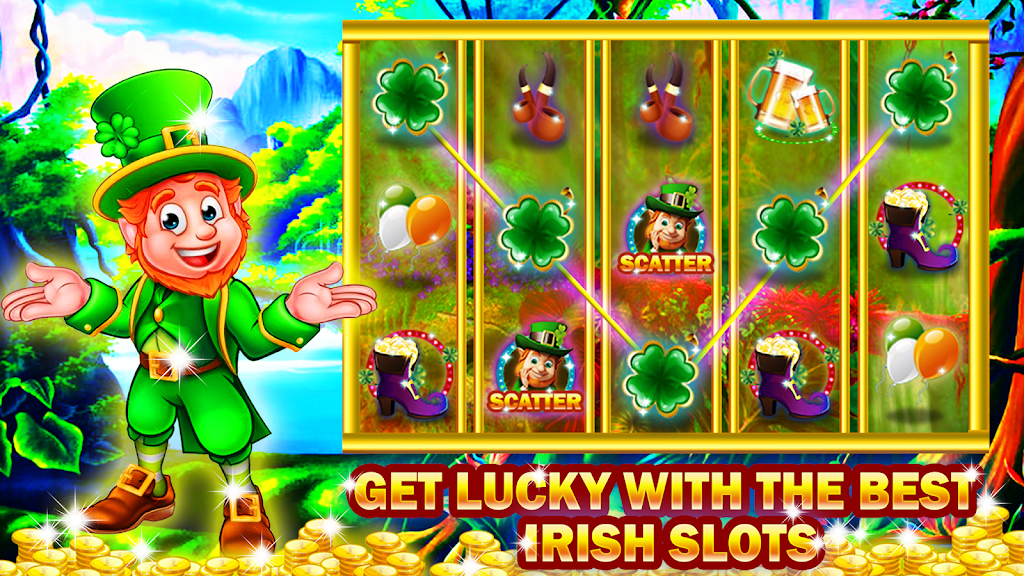 Gold Irish Slots Machines ภาพหน้าจอ 0