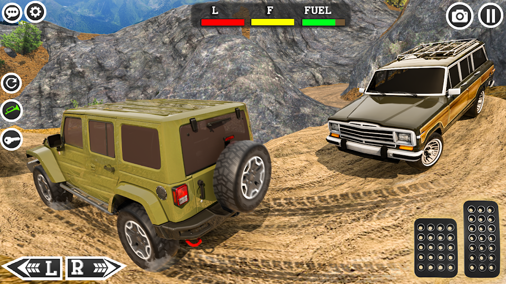 4x4 Mountain Climb Car Games Zrzut ekranu 2