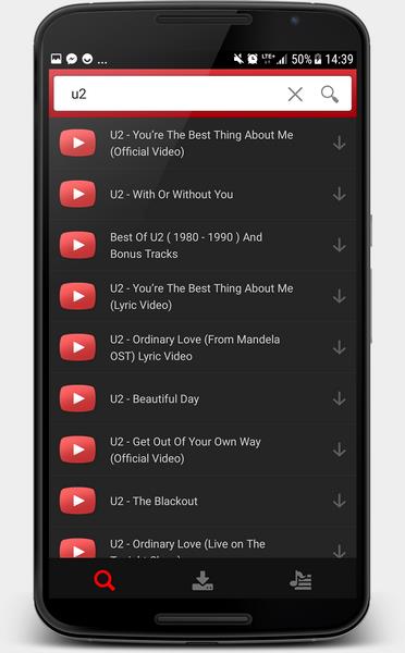 YouTube MP3 Converter Captura de pantalla 2