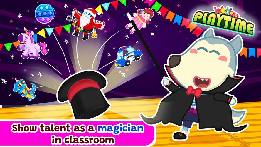 Wolfoo Playtime School Stories Capture d'écran 3