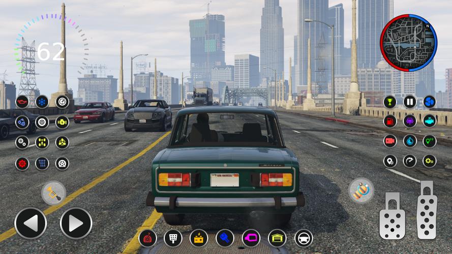 2106 VAZ: Lada Drift & Racing Captura de tela 1