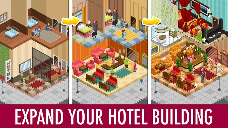 Hotel Tycoon Empire Captura de pantalla 3