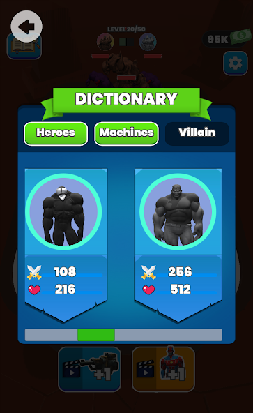 Merge Master Superhero Battle Mod Captura de pantalla 3