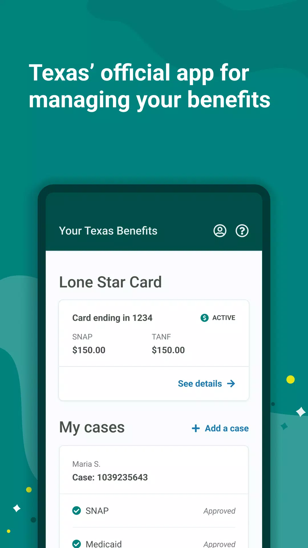 Your Texas Benefits Schermafbeelding 0