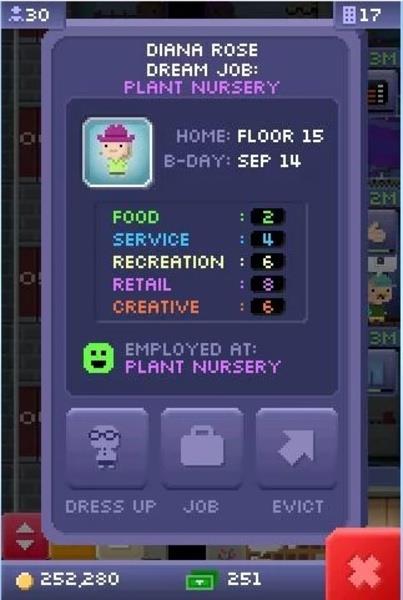 Tiny Tower Mod Ảnh chụp màn hình 3