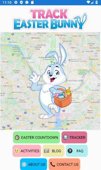 The Easter Bunny Tracker Zrzut ekranu 0