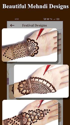 Mehndi Design - Easy Simple Capture d'écran 1