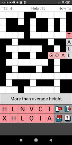 Mini Crossword Puzzle ภาพหน้าจอ 0