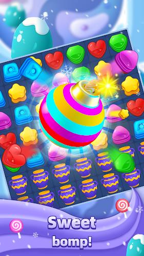 Sweet Candy Cat Puzzle Game Captura de pantalla 2