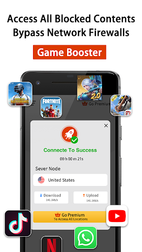 PStar VPN - Unlimited Fast Proxy Capture d'écran 3