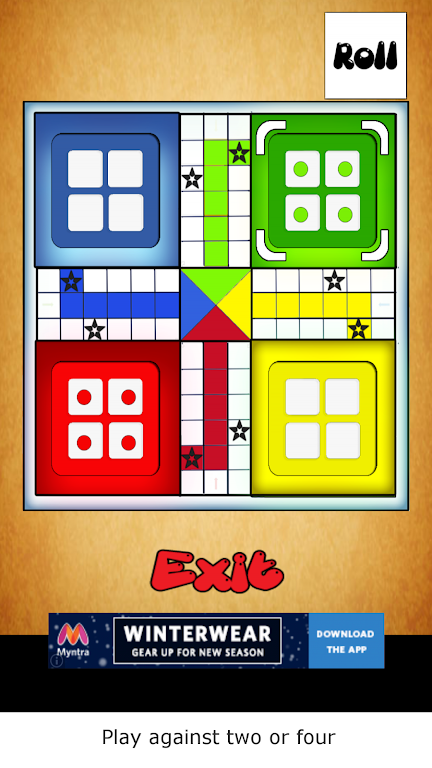 Ludo & Pachisi board game 스크린샷 1