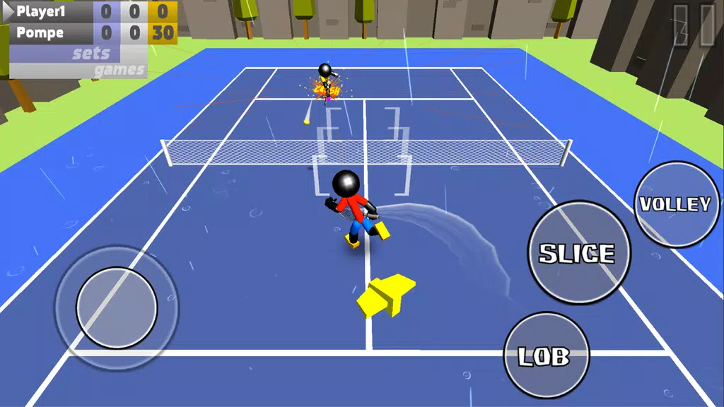 Stickman 3D Tennis スクリーンショット 3