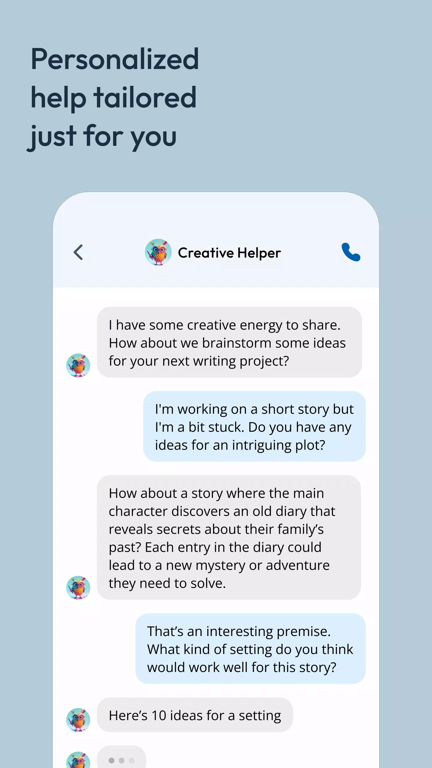 Character AI: Chat, Talk, Text Capture d'écran 3