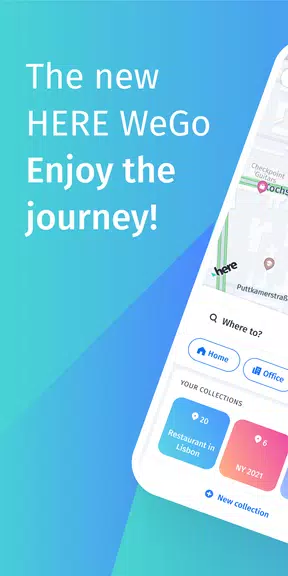 HERE WeGo BETA Capture d'écran 0