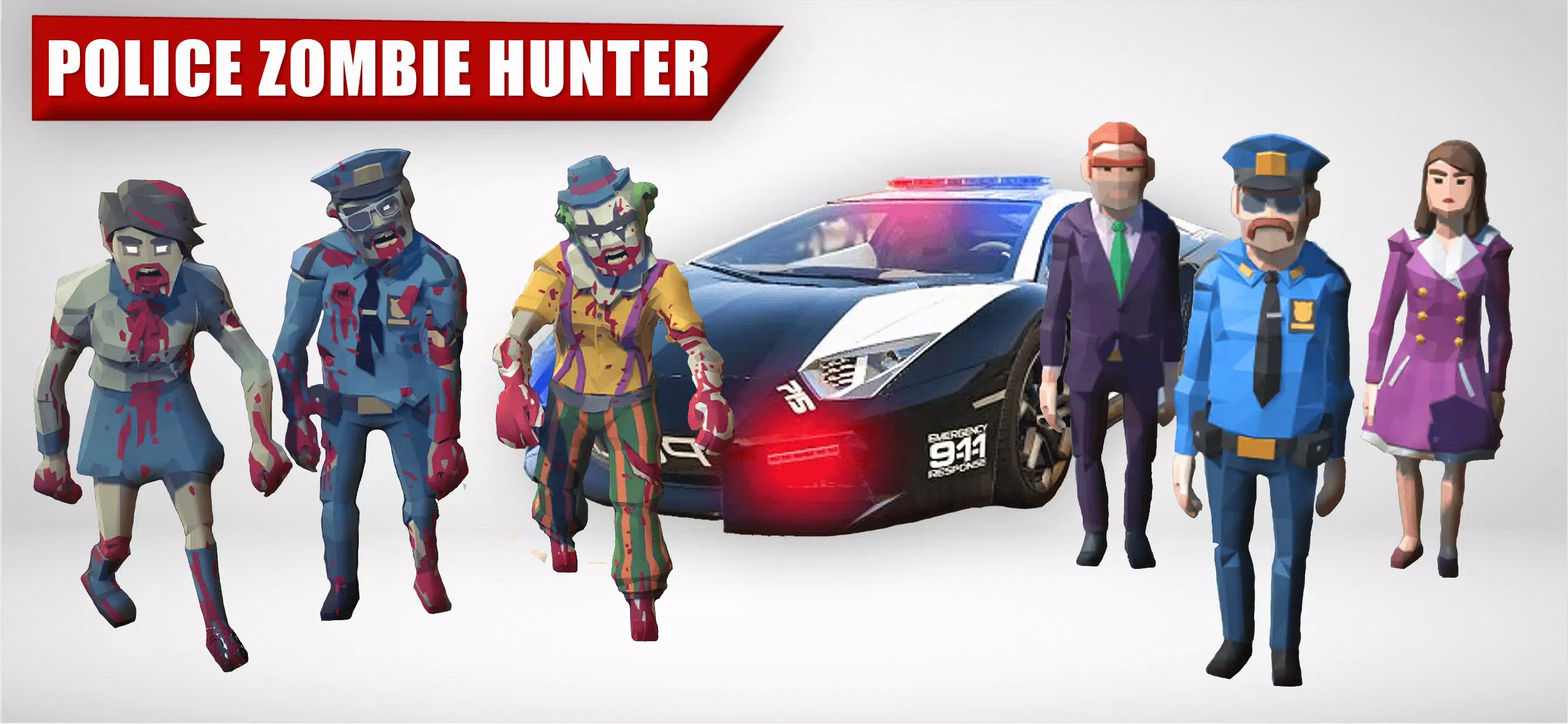 Zombie Hunter : Police Shooter स्क्रीनशॉट 0