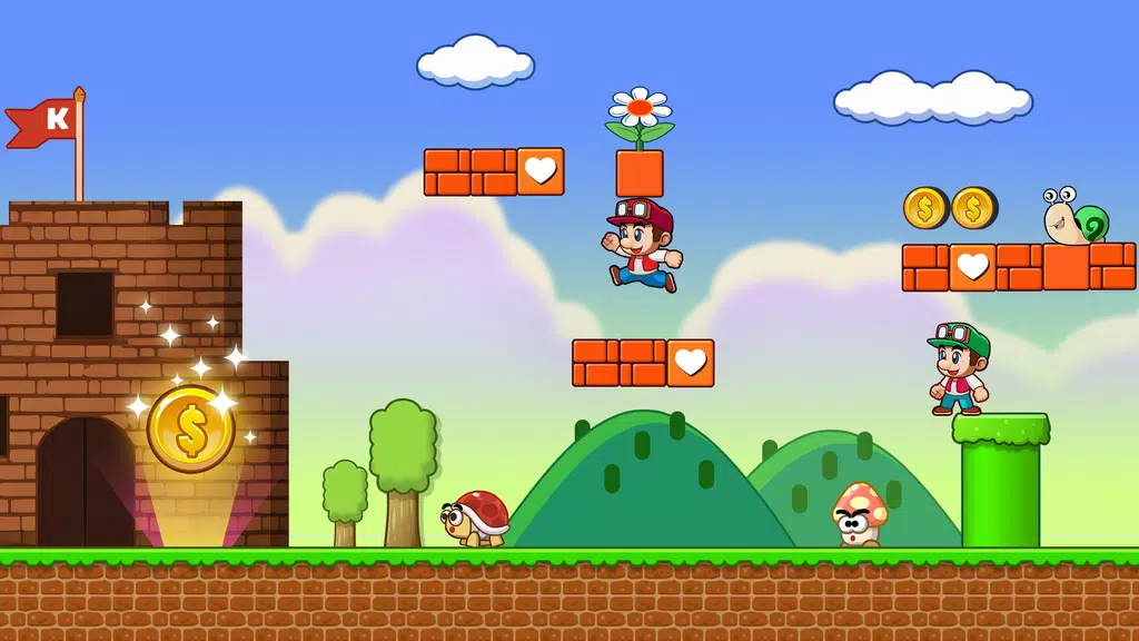 Super Billy's World:Jump & Run Captura de pantalla 0