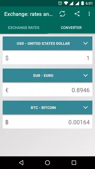 XRT: Exchange rates, converter スクリーンショット 1