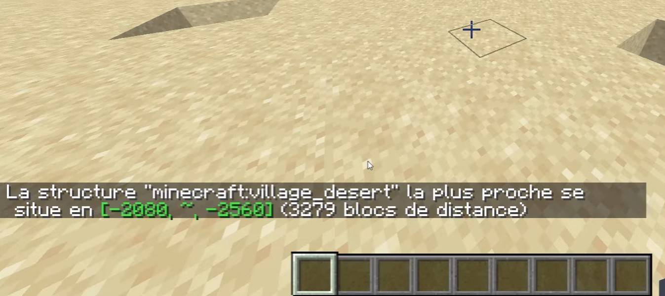 téléportation dans Minecraft