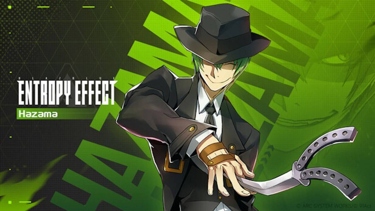 Hazama de l'effet d'entropie de Blazblue
