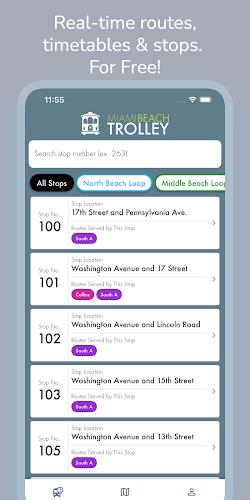 Miami Beach Trolley Tracker ဖန်သားပြင်ဓာတ်ပုံ 0