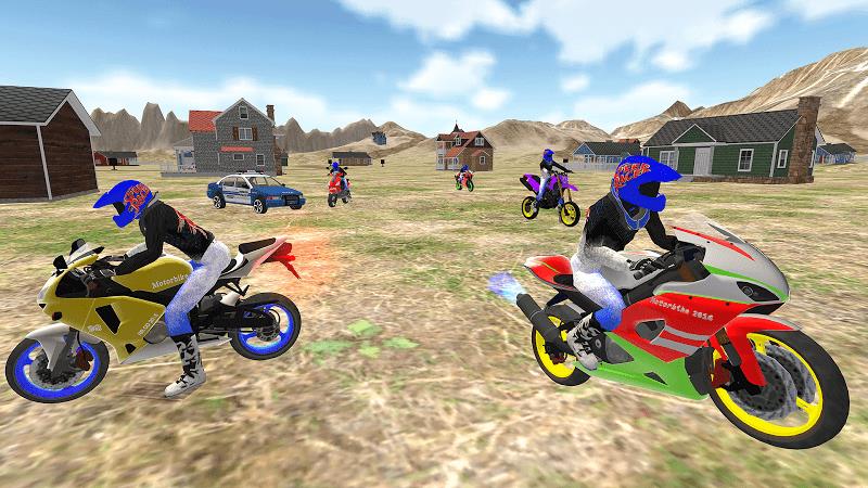 Real Moto Bike Racing Game Zrzut ekranu 0