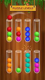 Ball Sort Woody Puzzle Game Ảnh chụp màn hình 0