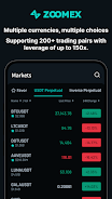 ZOOMEX - Trade&Invest Bitcoin Captura de tela 2