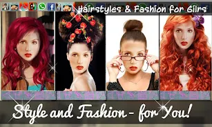 Hairstyles & Fashion for Girls ဖန်သားပြင်ဓာတ်ပုံ 3