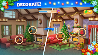 Merge Christmas: Home Design स्क्रीनशॉट 3