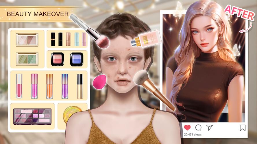Beauty Makeover Captura de pantalla 2